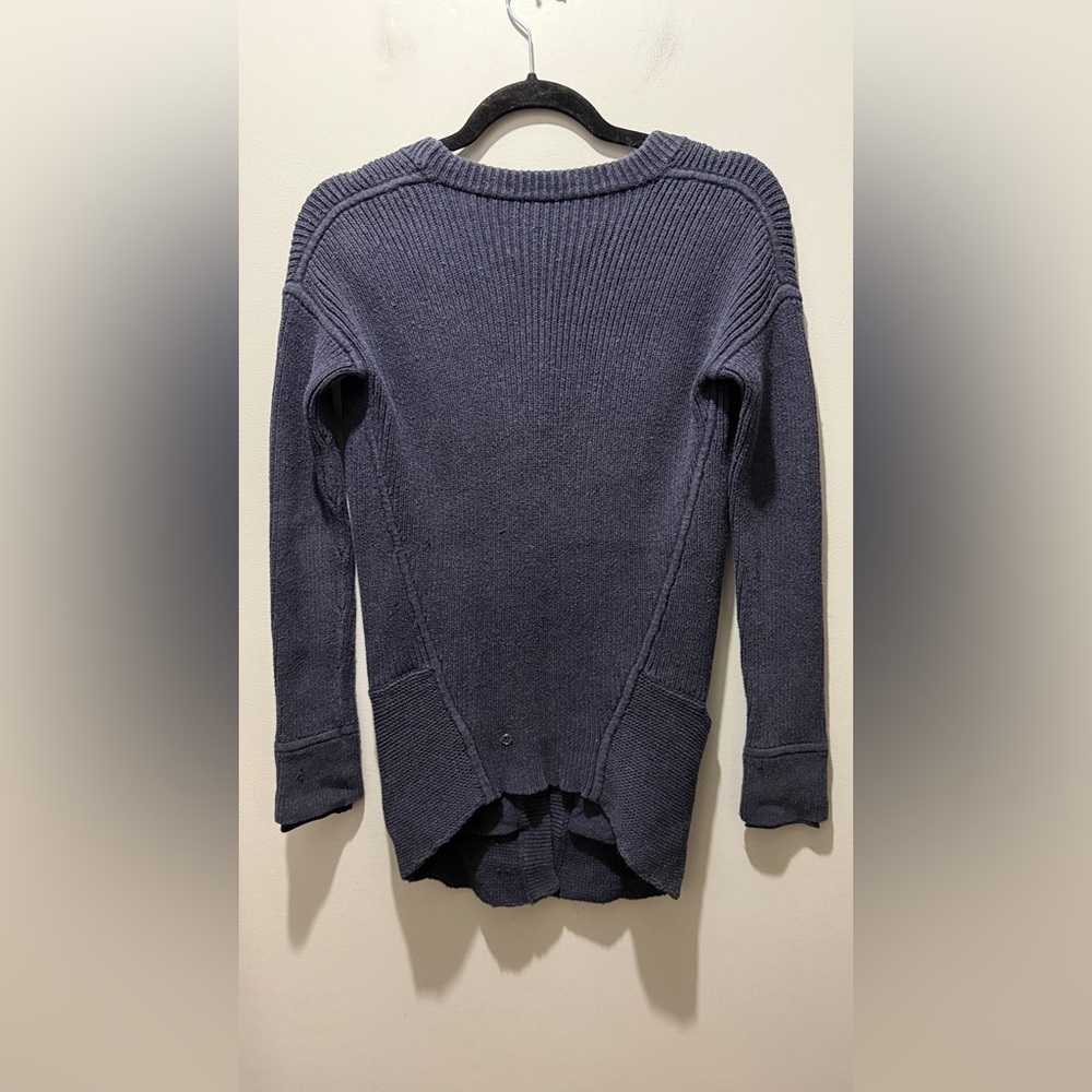 Lululemon "We Like to Cardi" - Heathered Naval Blue / Naval Blue - Picture 5 of 6